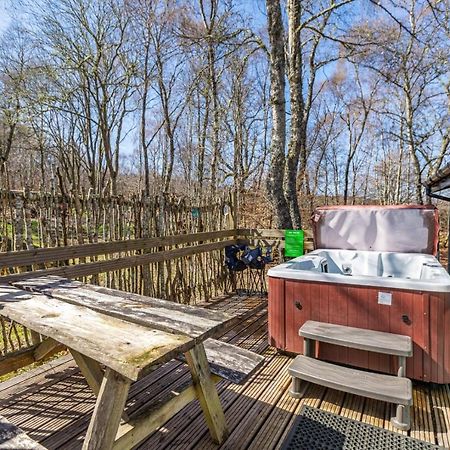 Fern Lodge 2 With Hot Tub Belladrum Extérieur photo