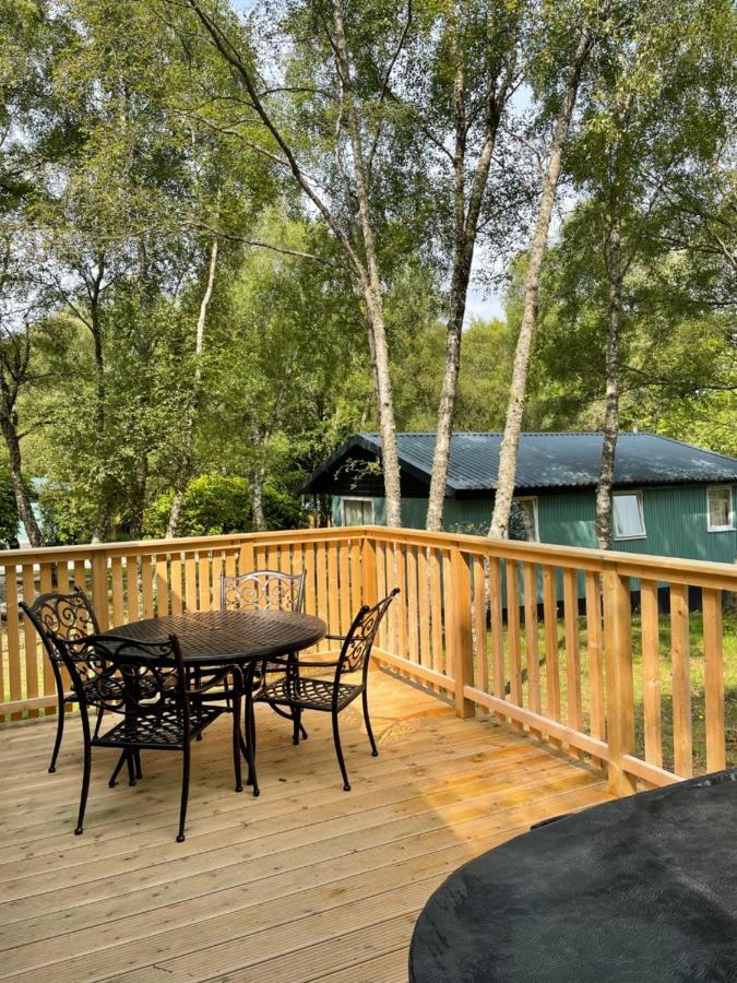 Fern Lodge 2 With Hot Tub Belladrum Extérieur photo